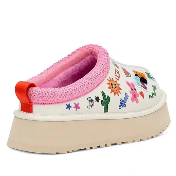 UGG TAZZ POP SKETCH PLATFORM SLIPPERS - Picture 3 of 6